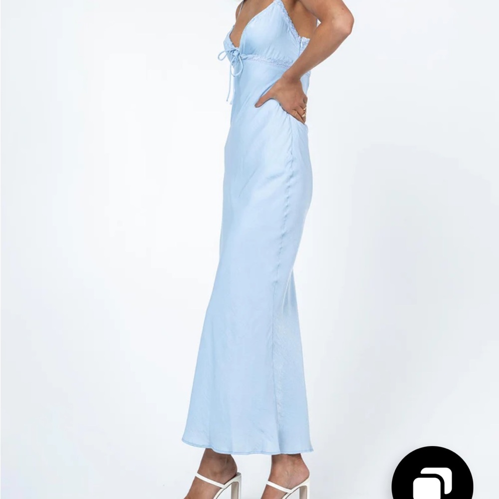 NWT EMILY MAXI DRESS BLUE - Picture 7 of 12